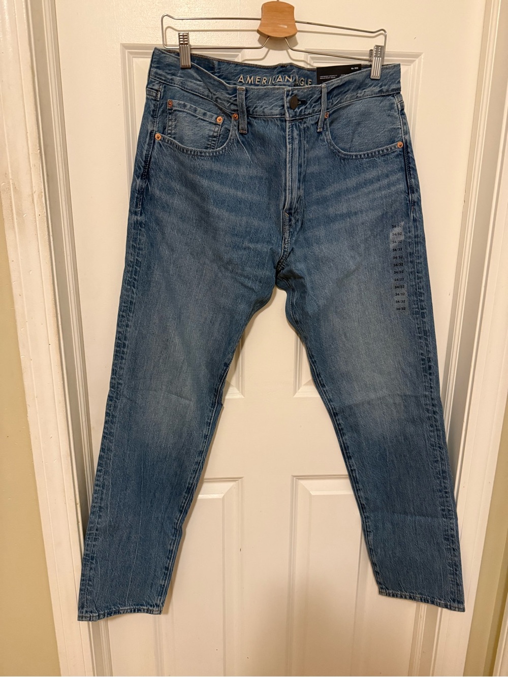 American Eagle Outfitters Slim Straight Indigo Blue Jeans
